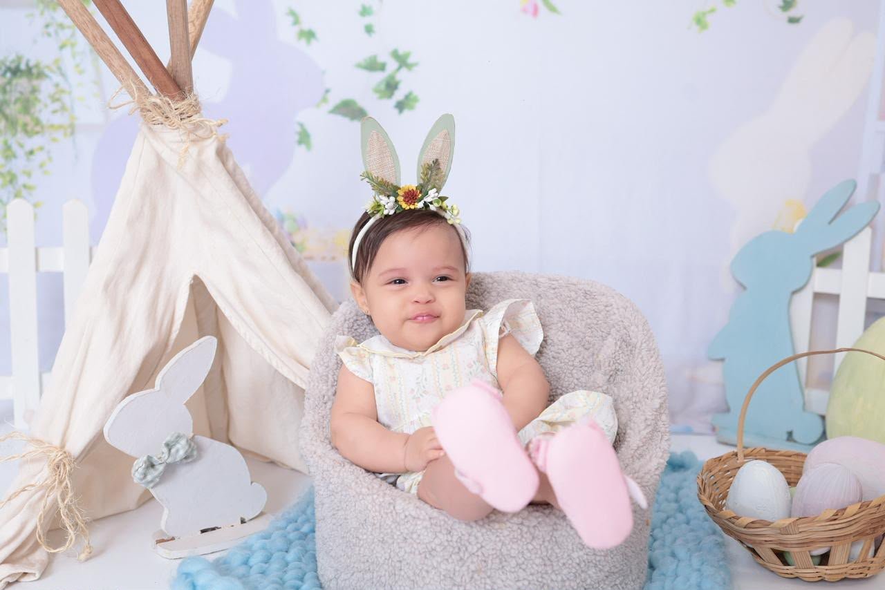 Rebeca aos 6 meses